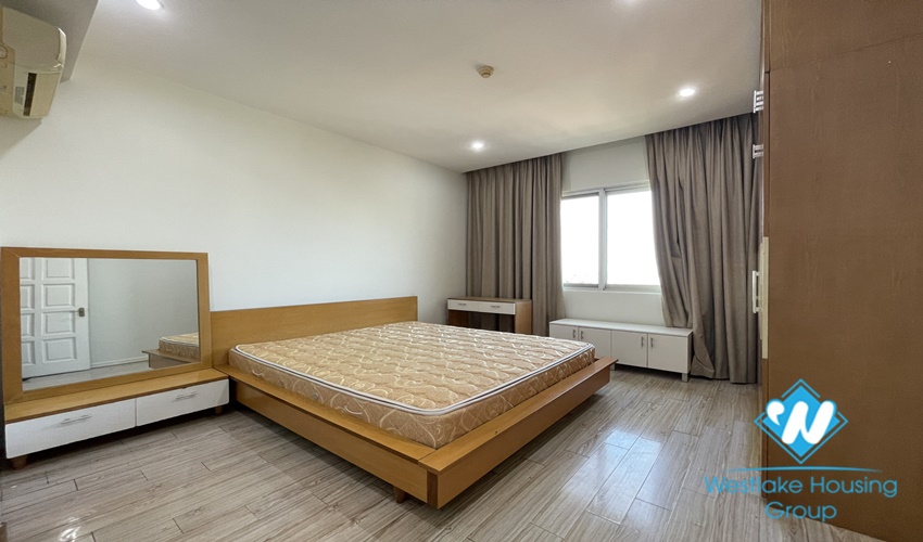 High floor apartment fully furnished new modern four bedrooms for rent E4 ciputra